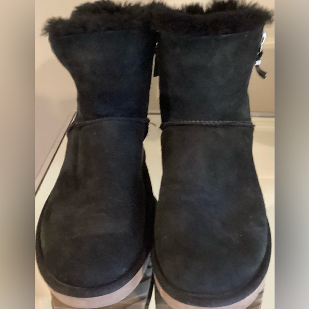 Women’s Ugg Boots- Size 10 with silver belt detail on back
